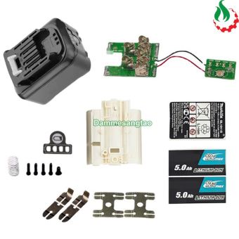 Vỏ pin Makita 12V max 18650 nhận sạc zin (6 Cell)
