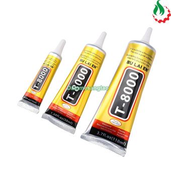 Keo dán T8000 trong suốt dán màn hình điện thoại, ốp lưng, điện tử
