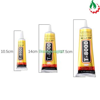 Keo dán T8000 trong suốt dán màn hình điện thoại, ốp lưng, điện tử