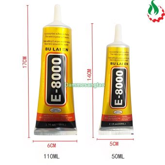 Keo dán E8000 trong suốt dán màn hình điện thoại, ốp lưng, điện tử