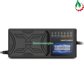 Sạc xe điện 48V dùng cho bình Acquy chống phù bình có hiển thị phần trăm sạc