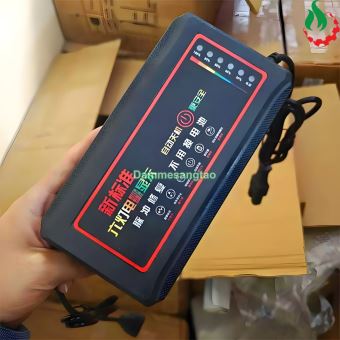 Sạc xe điện 60V dùng cho bình Acquy chống phù bình có hiển thị phần trăm sạc