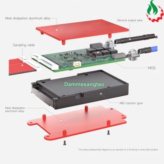 Mạch 16S 60V 30A BW bảo vệ pin Li-ion 3.7V