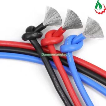 Dây điện chống cháy silicon AWG cao cấp siêu mềm