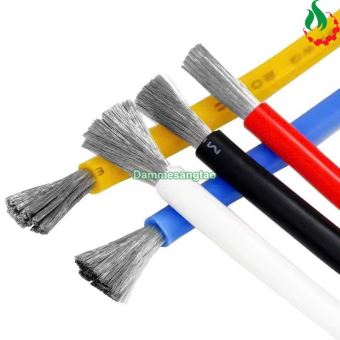 Dây điện chống cháy silicon AWG cao cấp siêu mềm