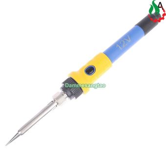 Mỏ hàn 12V DC 60W cấp nguồn bằng cổnng DC 5.5 x 2.1mm (Không nguồn)