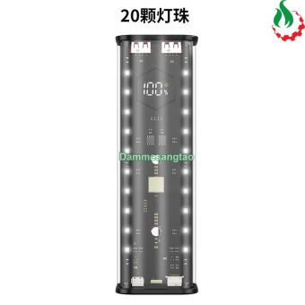 Vỏ box sạc dự phòng 4 cell 21700 có lò xo (BQ-S21PD) sạc nhanh 22.5W (Không có pin)