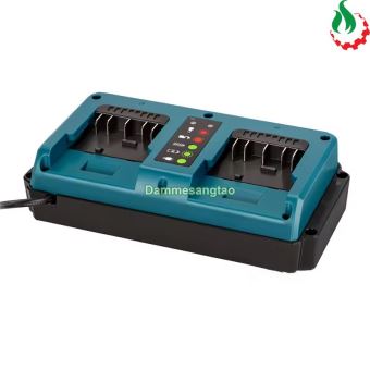 Sạc đôi pin BOSCH 18V (GAX1418V-02) Li-ion nhận mạch zin (OEM)