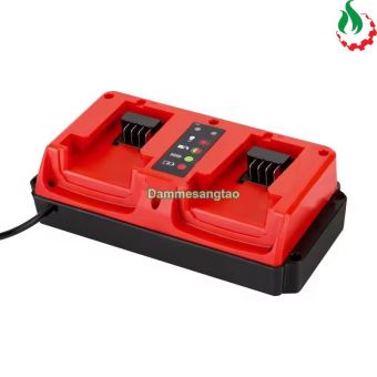 Sạc đôi pin MIL 18V (48-59-1802) Li-ion nhận mạch zin (OEM)