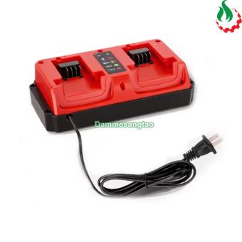 Sạc đôi pin MIL 18V (48-59-1802) Li-ion nhận mạch zin (OEM)