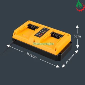 Sạc đôi pin DEWALT 20V (DCB102) Li-ion nhận mạch zin (OEM)