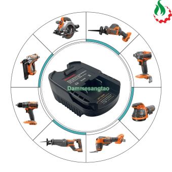 Đế chuyển Pin MAKITA 18V sang máy AEG RIDGID 18V (MT18AR)