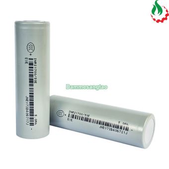 Cell pin 21700 EVE 50E Li-ion 3.7V 5000mah 3C - Xả 15A (Có chữ EVE)