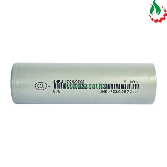 Cell pin 21700 EVE 50E Li-ion 3.7V 5000mah 3C - Xả 15A (Có chữ EVE)
