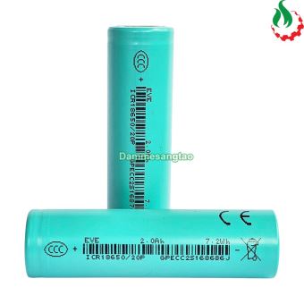 Cell pin 18650 EVE Li-ion 3.7V 2000mah 10C - Xả 20A