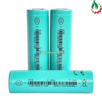 Cell pin 18650 EVE Li-ion 3.7V 2000mah 10C - Xả 20A