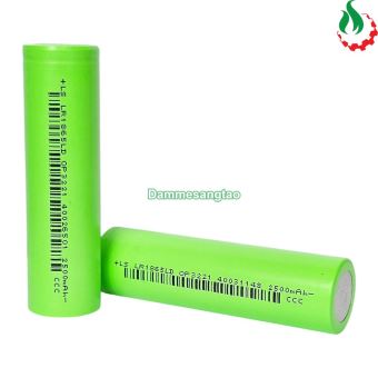 Cell pin 18650 Lishen 2500mah 12C-25A (Li-ion 3.7V)