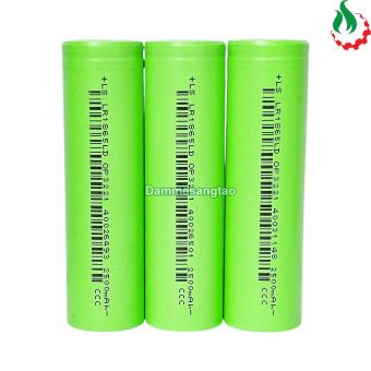 Cell pin 18650 Lishen 2500mah 12C-25A (Li-ion 3.7V)