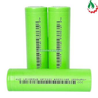 Cell pin 18650 Lishen 2500mah 12C-25A (Li-ion 3.7V)