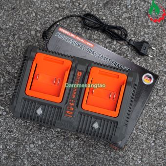 Sạc đôi pin STARKER 21V SK-DUAL-S25 dòng sạc 2.5A