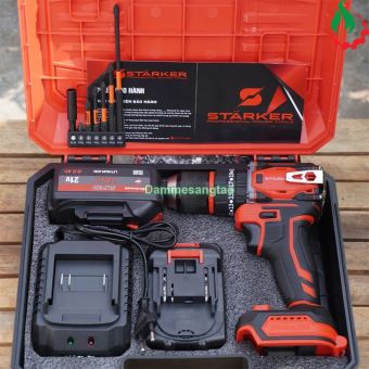 Máy khoan pin 21V STARKER SK-DR1360RED 3 chức năng không chổi than 65N.m