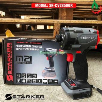 Máy bắn vít pin 21V STARKER SK-CV2850GR không chổi than 280N.m
