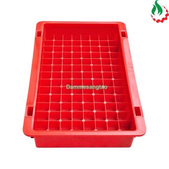 Khay pin 21700 chứa 112 cell pin (Xếp chồng được)