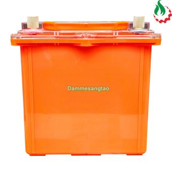 Hộp đựng pin 12V 4S2P 32140 30AH trong suốt chống nước
