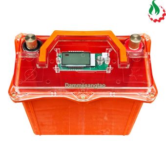 Hộp đựng pin 12V 4S2P 32140 30AH trong suốt chống nước