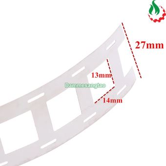 Kẽm đôi hàn cell pin 18650 mạ Niken