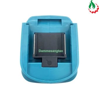 Đế chuyển pin makita 18V sang Usb 5V có đèn LED (Xanh)