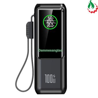 Box sạc dự phòng 4 cell 21700 (A57) sạc nhanh 100W