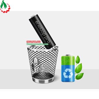 Pin sạc AA eneloop pro 2500mah Ni-MH