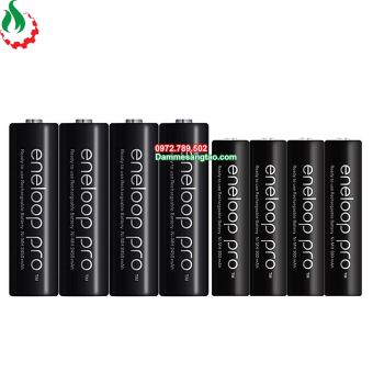 Pin sạc AA eneloop pro 2500mah Ni-MH