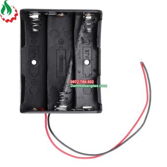 Đế pin 18650 có lò xo