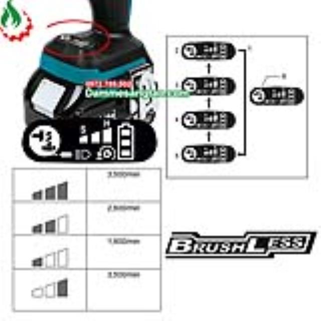 Máy siết bulong dùng pin Makita DTW285