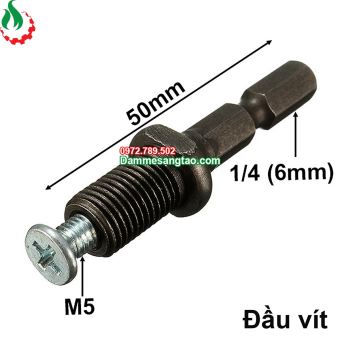 Chốt chuyển từ máy bắn vít sang khoan M10 M12