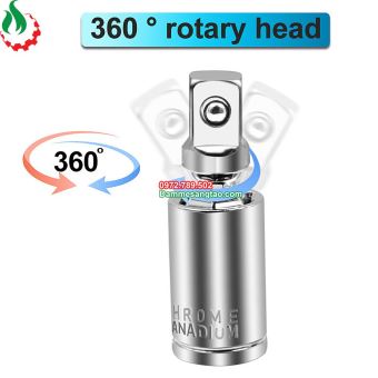 Khớp xoay đa năng lắc léo đầu bulong chuôi bulong