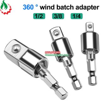 Khớp xoay đa năng lắc léo đầu bulong chuôi lục giác