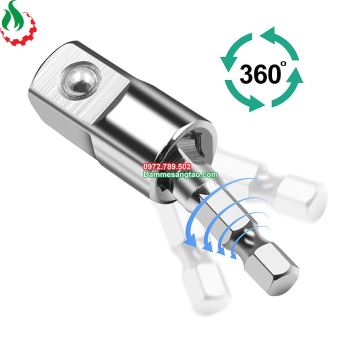 Khớp xoay đa năng lắc léo đầu bulong chuôi lục giác