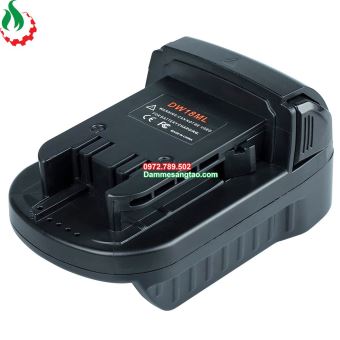 Đế chuyển pin dewalt 18V sang máy mil 18V