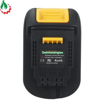 Đế chuyển pin Makita 18V cho máy Dewalt 18V