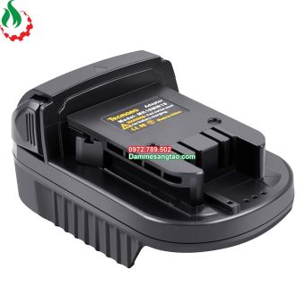 Đế chuyển pin Makita 18V cho máy Milwaukee 18V