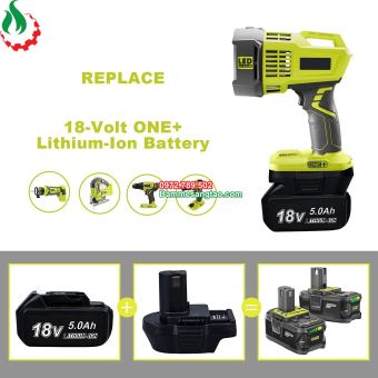 Đế chuyển pin Makita 18V sang máy Ryobi 18V