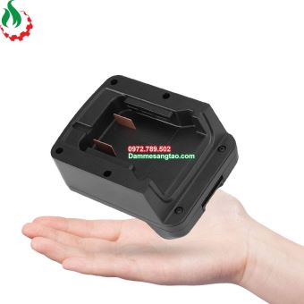 Đế chuyển pin mil 18V sang máy makita 18V