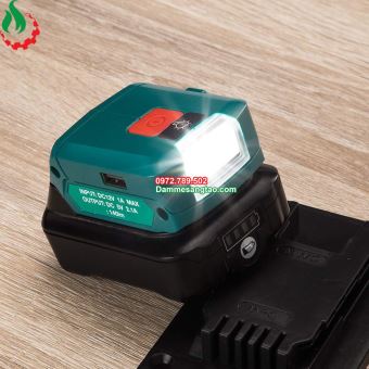 Đế sạc pin makita 12V max có cổng sạc điện thoại