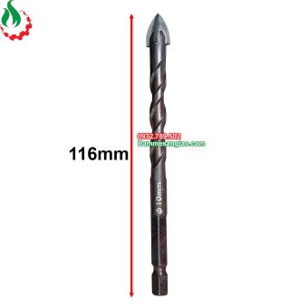 Mũi khoan tường, gạch men chuôi lục giác