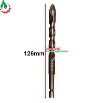 Mũi khoan tường, gạch men chuôi lục giác