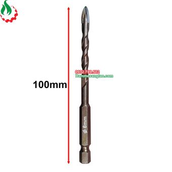Mũi khoan tường, gạch men chuôi lục giác