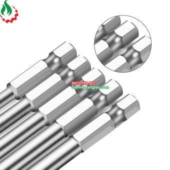 Mũi vít 2 cạnh dẹp chuôi lục giác Broppe